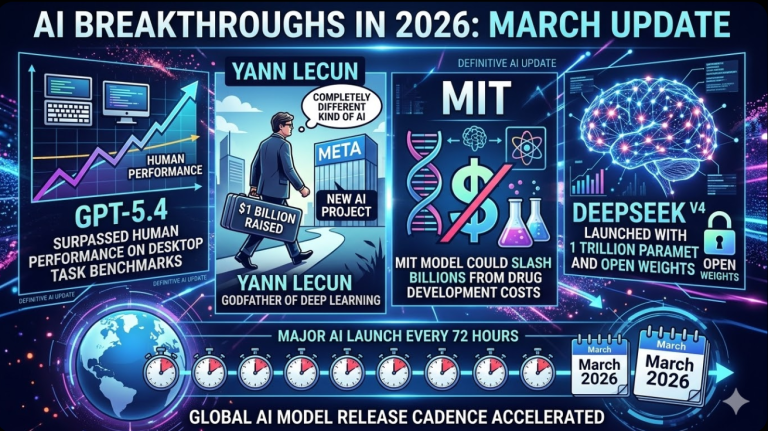 AI Breakthroughs in 2026: March Update