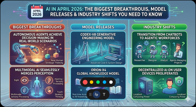 AI in April 2026: The Biggest Breakthroughs, Model Releases & Industry Shifts You Need to Know