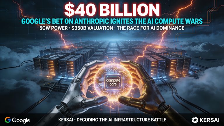 Google’s $40 Billion Bet on Anthropic: The AI Compute Wars Have Begun