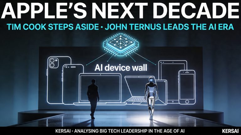 Tim Cook’s Exit and Apple’s AI Decade: Who John Ternus Is and What Happens Next