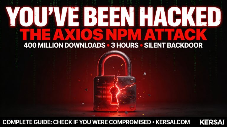 The Axios npm Hack: How Attackers Silently Installed a Trojan on Hundreds of Developer Machines — And What Every Business Must Do Right Now