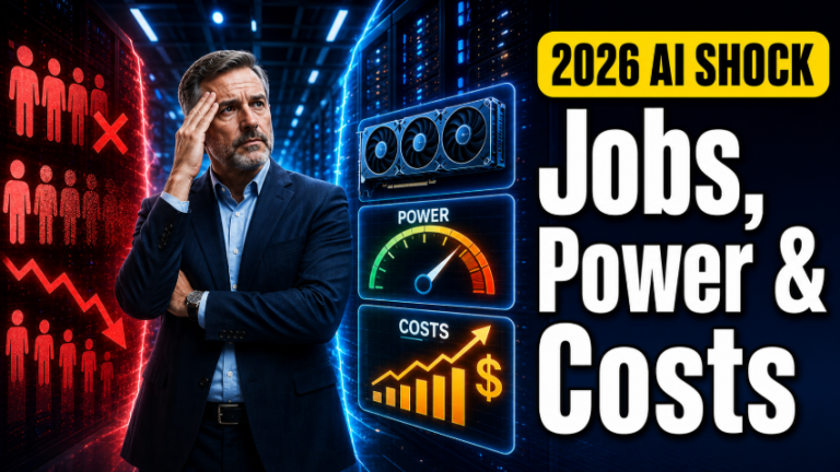AI Jobs, Power and Costs in 2026: The Boardroom Reality Every CIO Must Now Confront