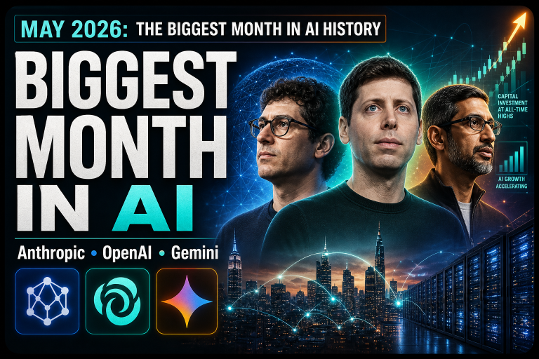 May 2026 Just Became the Biggest Month in AI History: A Practical Guide for Businesses Choosing Between Anthropic, OpenAI, Gemini and Open-Weight AI