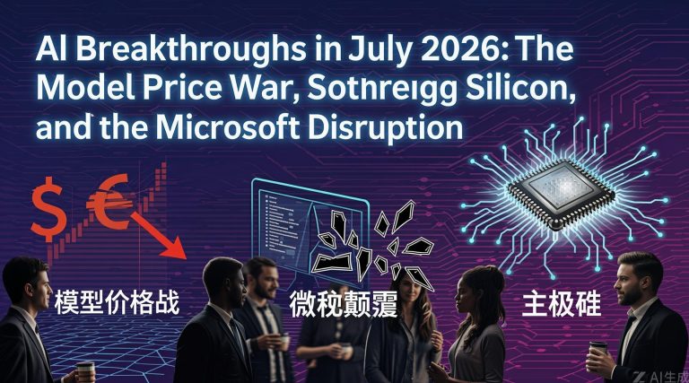 AI Breakthroughs in July 2026: The Model Price War, Sovereign Silicon, and the Microsoft Disruption